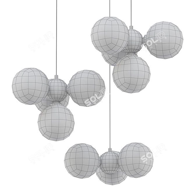 Sleek Designer Lamps: JUAN 3D model image 2