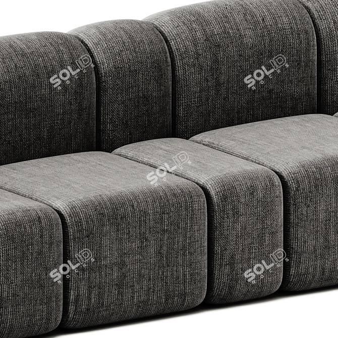 Modular Bob Collection: Versatile Seating 3D model image 2