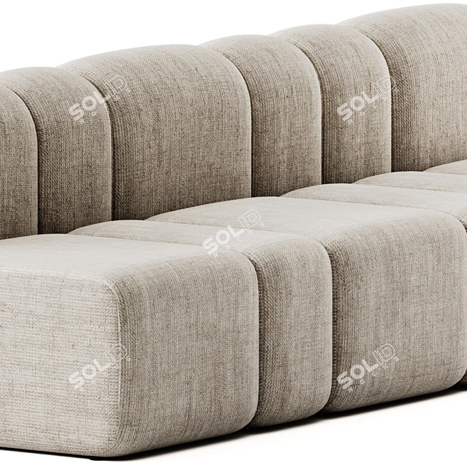 Modular Bob Collection: Versatile Seating 3D model image 3