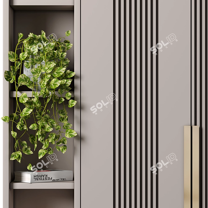 Modular Cabinet Kit 82 3D model image 2