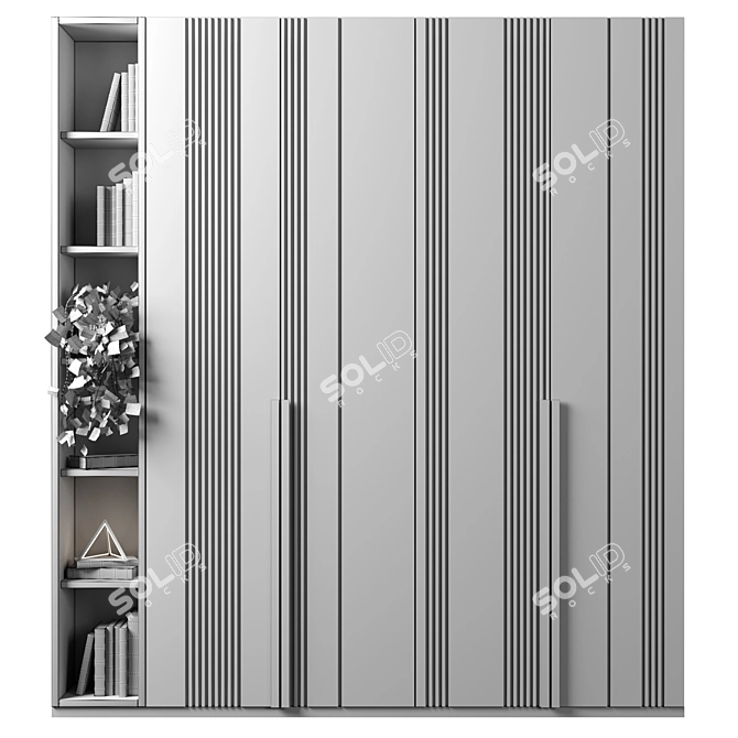 Modular Cabinet Kit 82 3D model image 4
