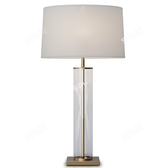 Gold Desk Lamp by Dantone 3D model image 1