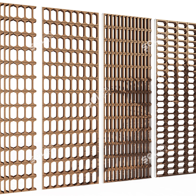 Modular Icon Partition Collection by WOW 3D model image 3