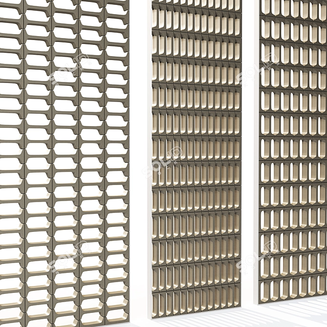 Modular Icon Partition Collection by WOW 3D model image 4