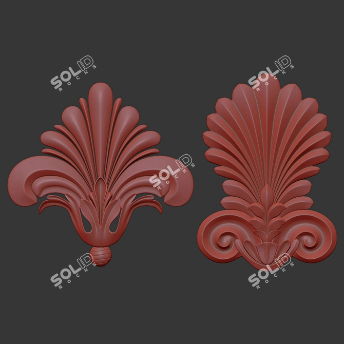 Luxury Ornament 3D Model Bundle 3D model image 7