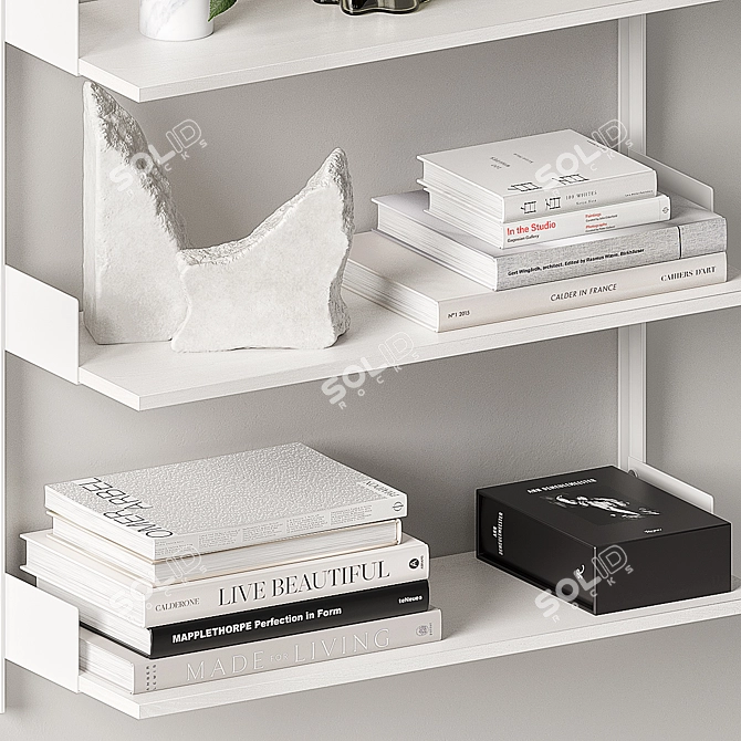Modern New Works Wall Shelf 3D model image 3