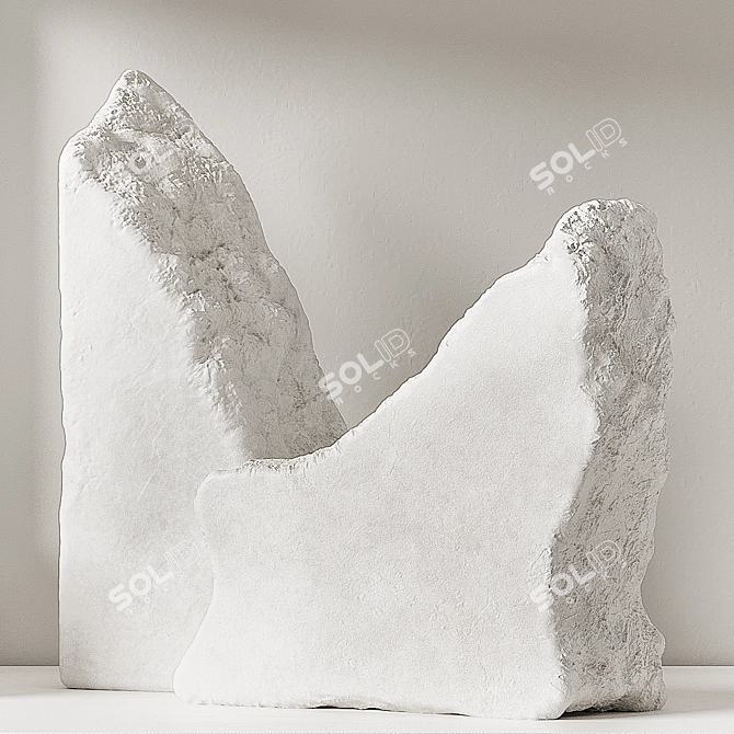 Modern New Works Wall Shelf 3D model image 4