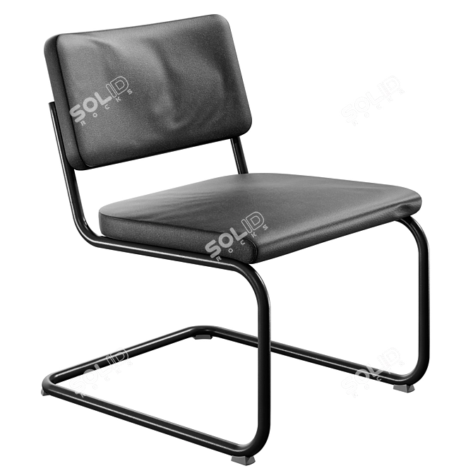 Thonet S32PVL 3D Model 3D model image 1