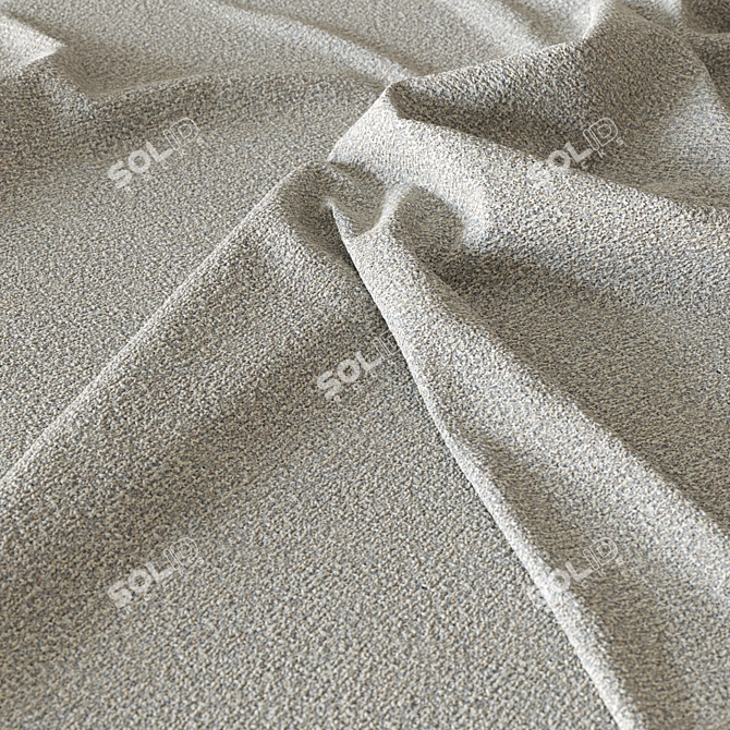 Seamless Fabric 17. 4k PBR 3D model image 2