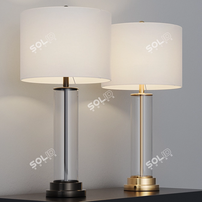 Dantone Home Linett Table Lamp 3D model image 6