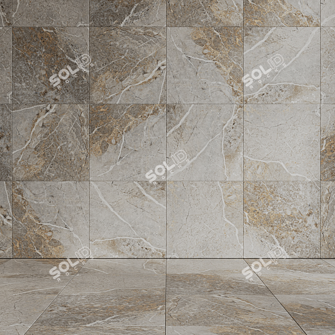 Luxury Ceramic Tile Collection 3D model image 4