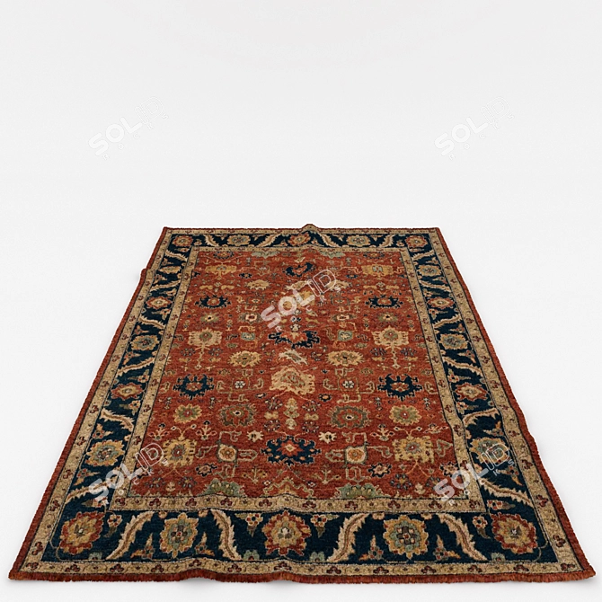 Variety Rug Set with Displacement Mats 3D model image 6