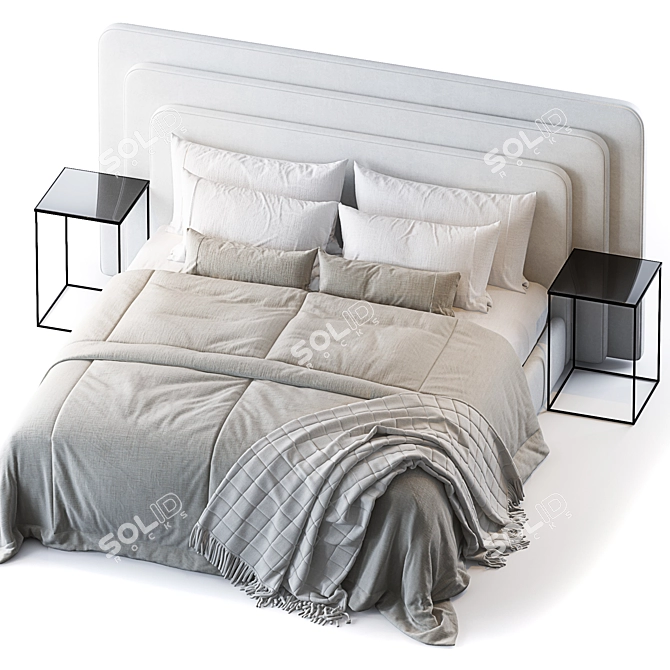 Regal Voyage Bed 3D model image 2