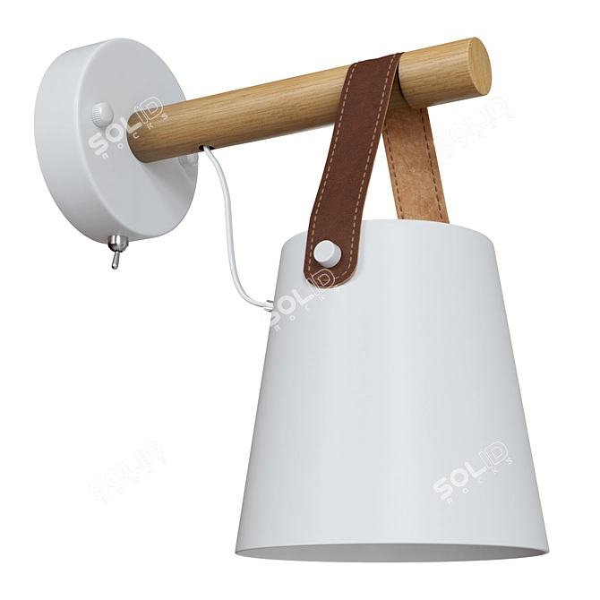 Artelamp Thomas A7032AP Classic Wall Sconce 3D model image 3