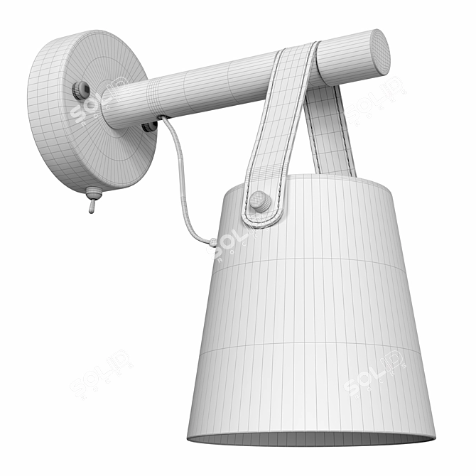 Artelamp Thomas A7032AP Classic Wall Sconce 3D model image 5