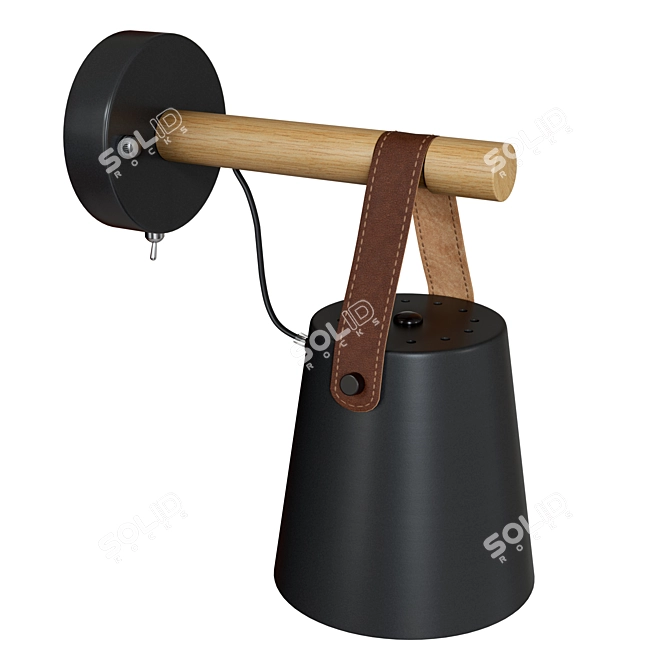 Artelamp Thomas A7032AP Classic Wall Sconce 3D model image 6