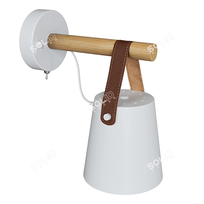 Artelamp Thomas A7032AP Classic Wall Sconce 3D model image 7