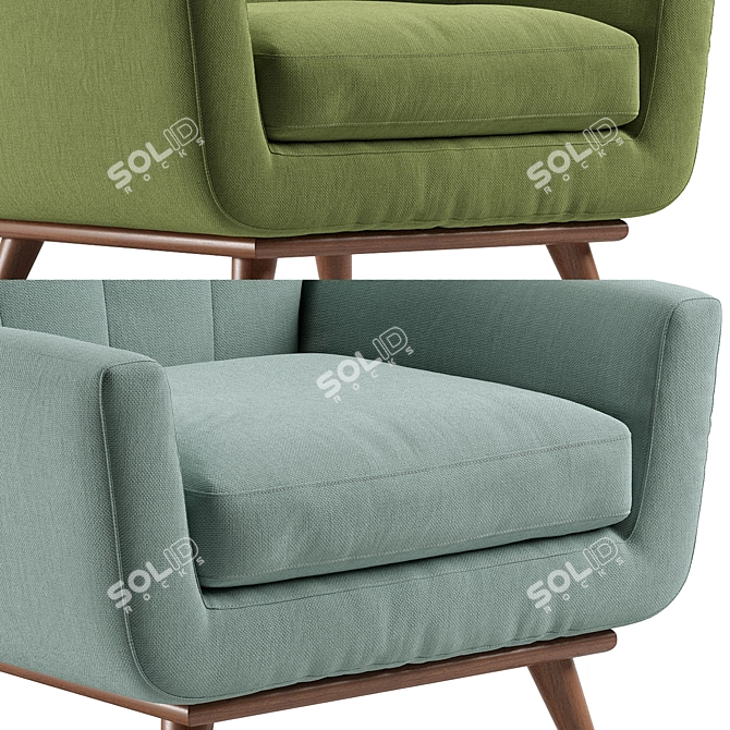 Modway Engage Mid 2016 Sofa 3D model image 11