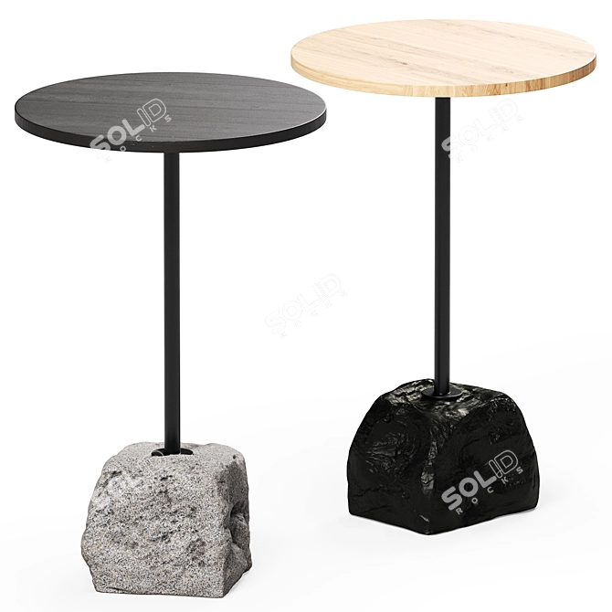 Stylish Colo Accent Table BD LA 3D model image 2