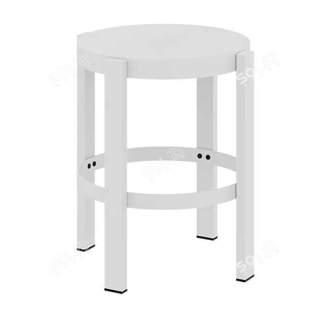 Modern Doon Stool by noo.ma 3D model image 3