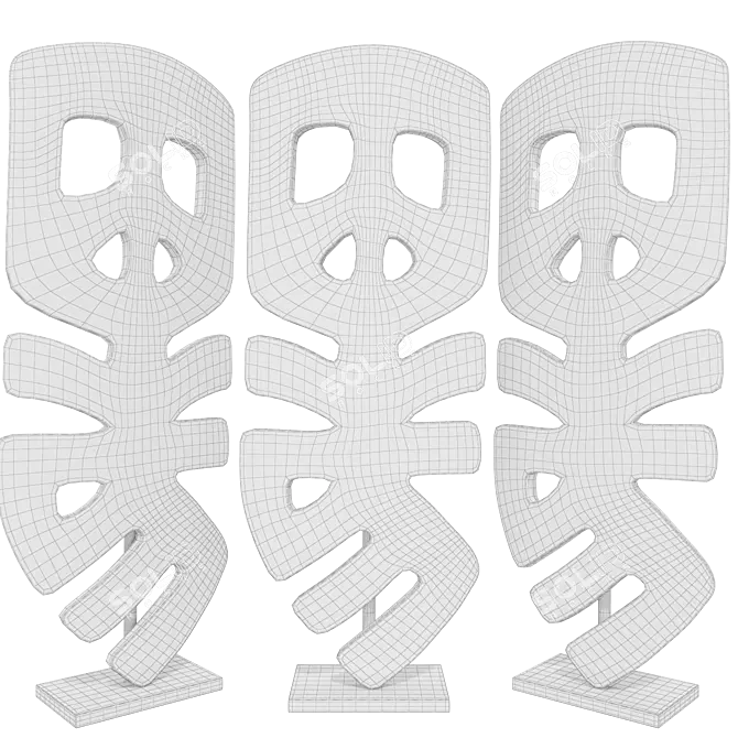 Keith Richards Sculpture Figure Art 3D model image 3