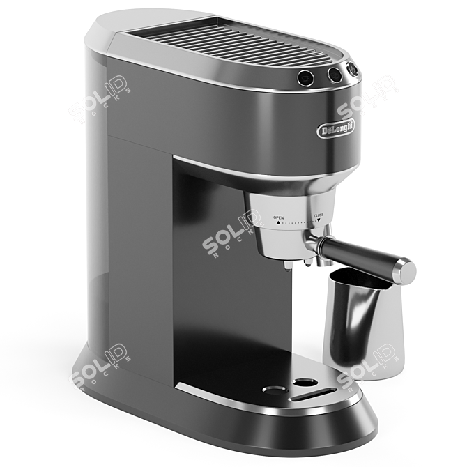  DeLonghi Espresso Machine 3D Model 3D model image 3