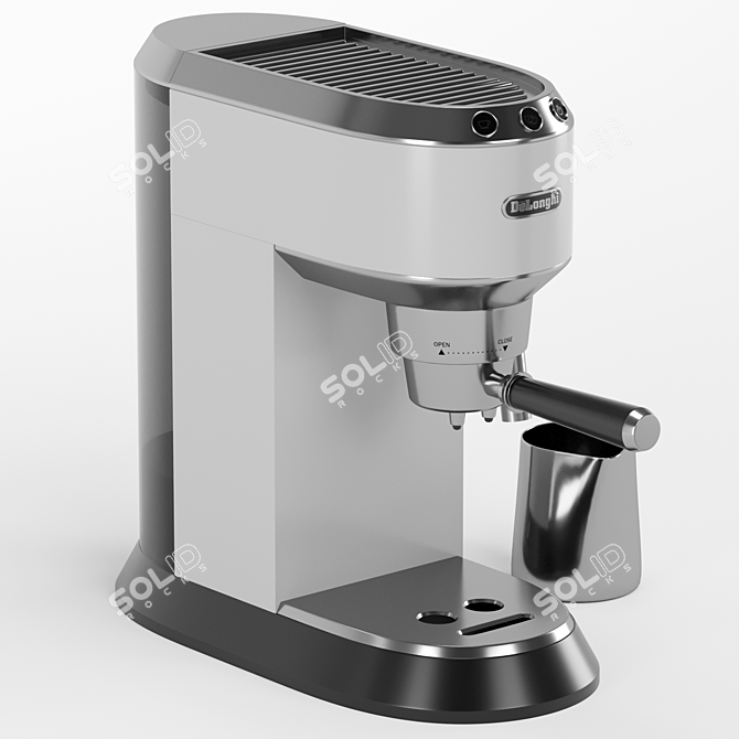  DeLonghi Espresso Machine 3D Model 3D model image 4