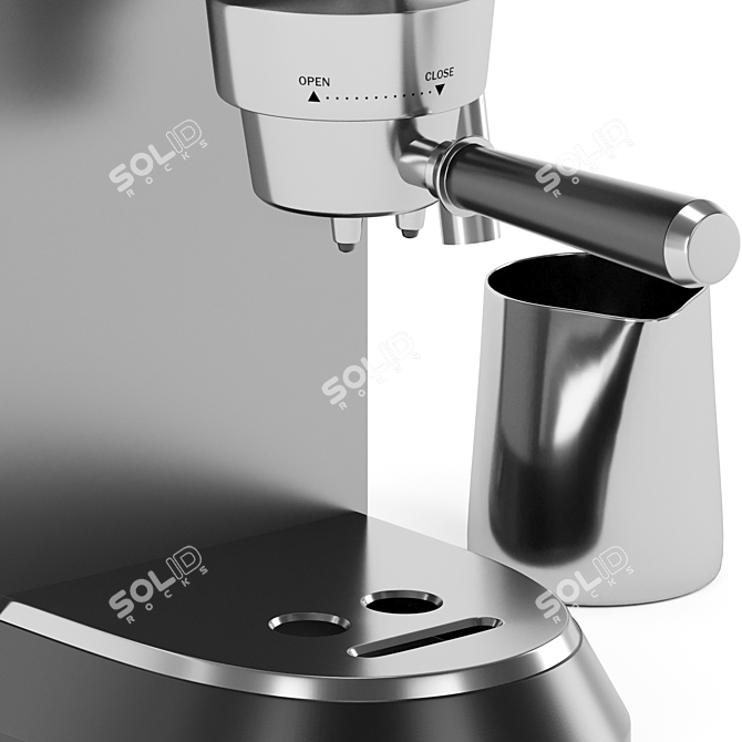  DeLonghi Espresso Machine 3D Model 3D model image 5