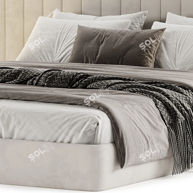 Contemporary Island Bed 2017 Design 3D model image 3