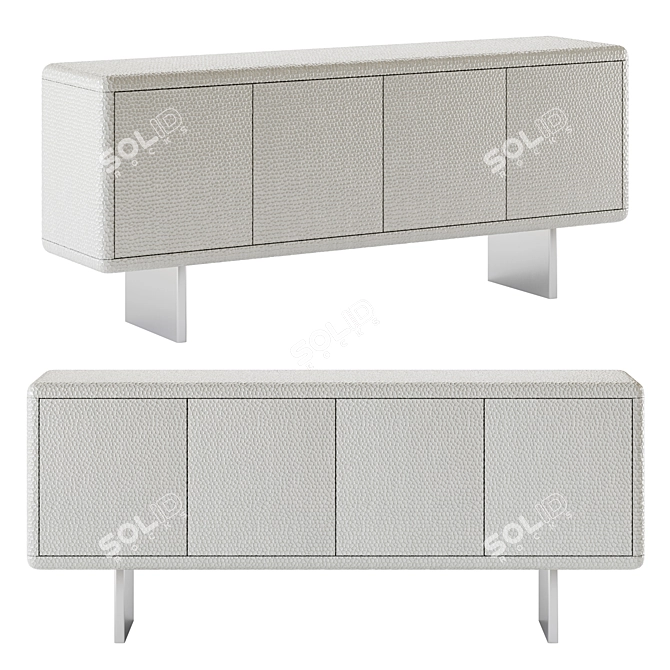 Exquisite SAHARA SIDEBOARD with Elegance 3D model image 1