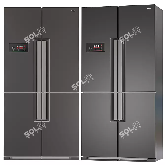 Pando Appliance Set: 4 Modern Models 3D model image 5