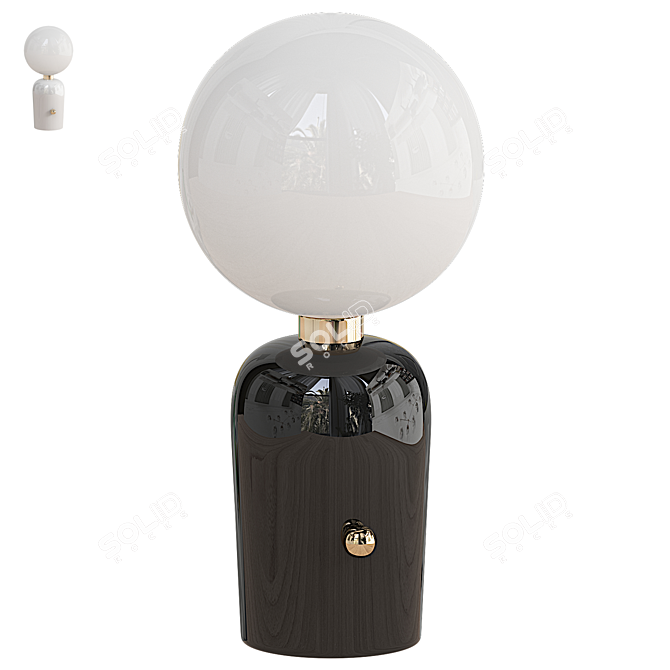 Elegant PRIDE Table Lamp 29145 3D model image 1