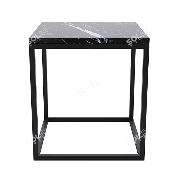 Marble Coffee Table: SKU 30985 3D model image 6