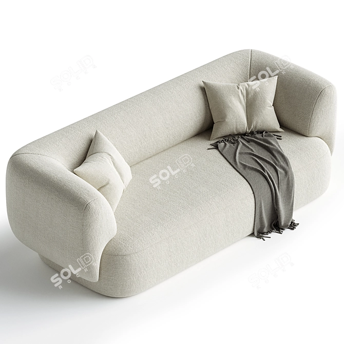 Cozy Hug Sofa | диван 3D model image 2