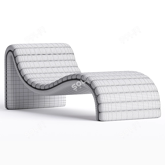 Corona Chaise Lounge Pioneer Export 3D model image 4