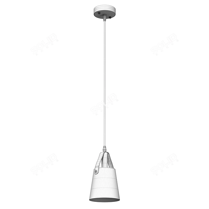 Artelamp Thomas A7032SP-1BK Pendant Light 3D model image 3