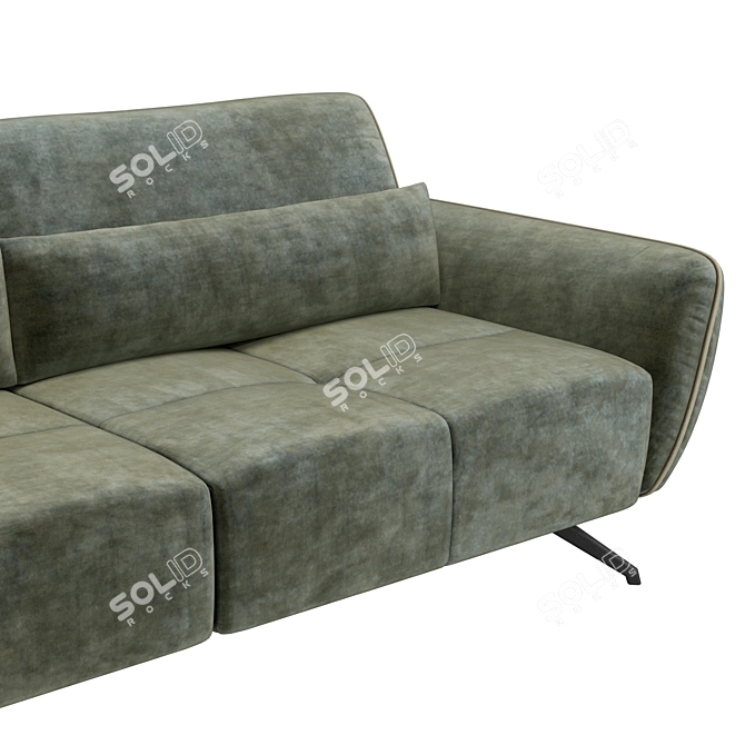 Elegant Hug Sofa: Pure Relaxation 3D model image 5