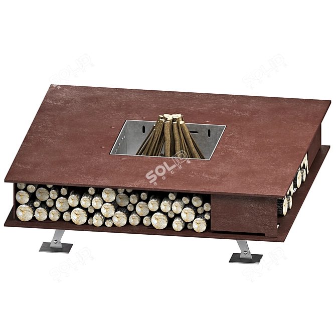 Ak47 Toast Fire Pit by Ak47 Design 3D model image 6