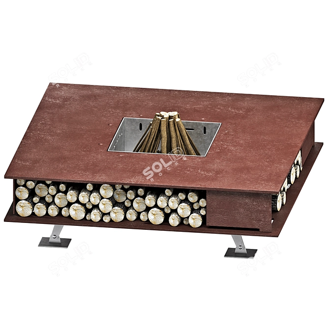 Ak47 Toast Fire Pit by Ak47 Design 3D model image 7