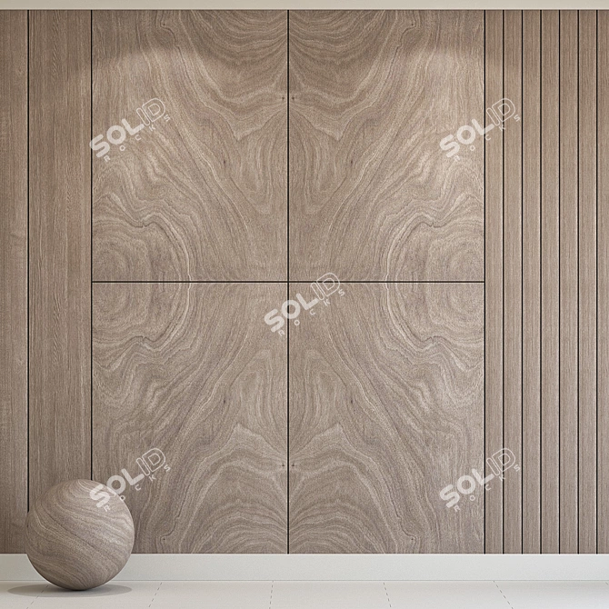 Wall Decor Composition 288 3D model image 2