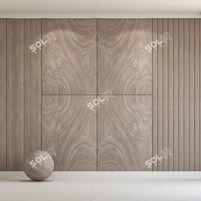 Wall Decor Composition 288 3D model image 4