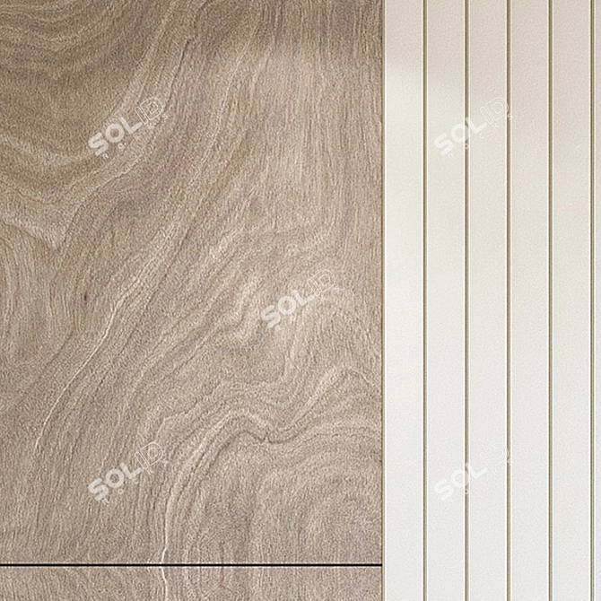 Wall Decor Composition 288 3D model image 5