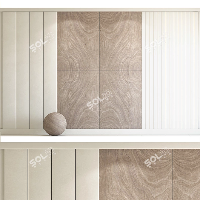 Wall Decor Composition 288 3D model image 7