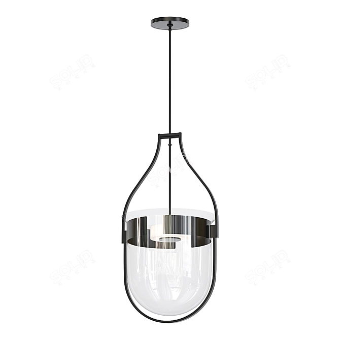 Rugged Armored Cuff 12 3D model image 1