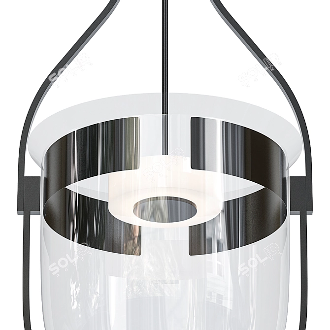 Rugged Armored Cuff 12 3D model image 2