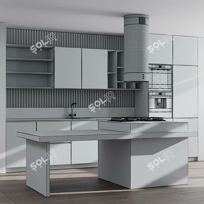 Title: Bosch Kitchen Appliance No. 37 3D model image 5