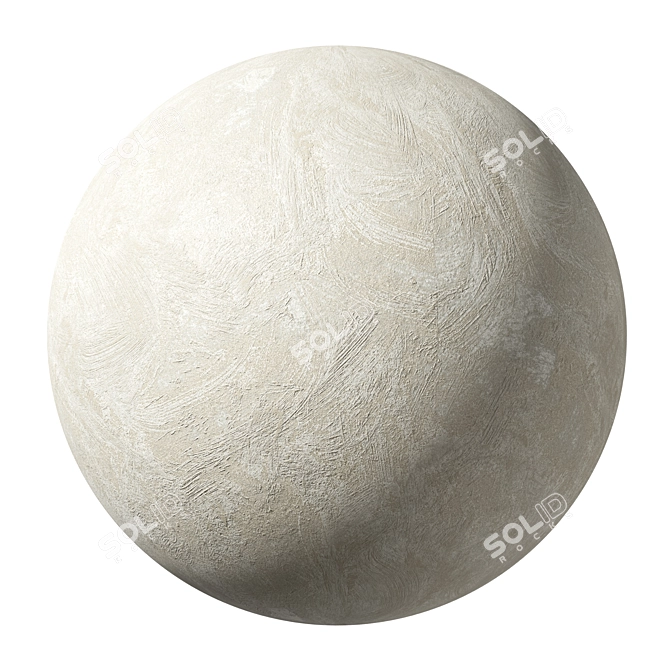  Seamless Plaster Material 47 Kit 3D model image 1