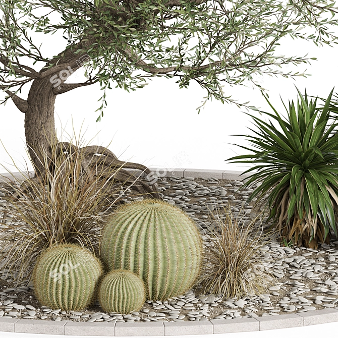  Diverse Greenery Collection 960 3D model image 2