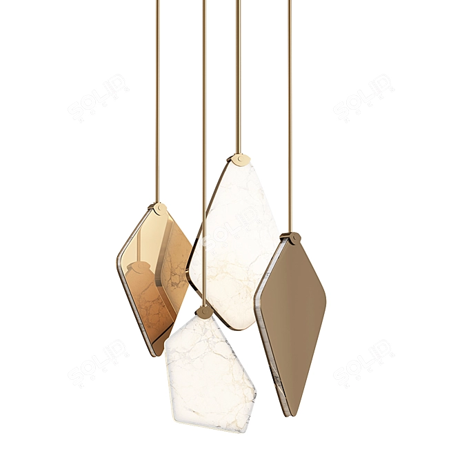 Modern Model Rugiada in 3Ds 3D model image 1