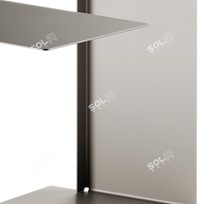 Modern Steel Side Table ClassiCon 3D model image 5